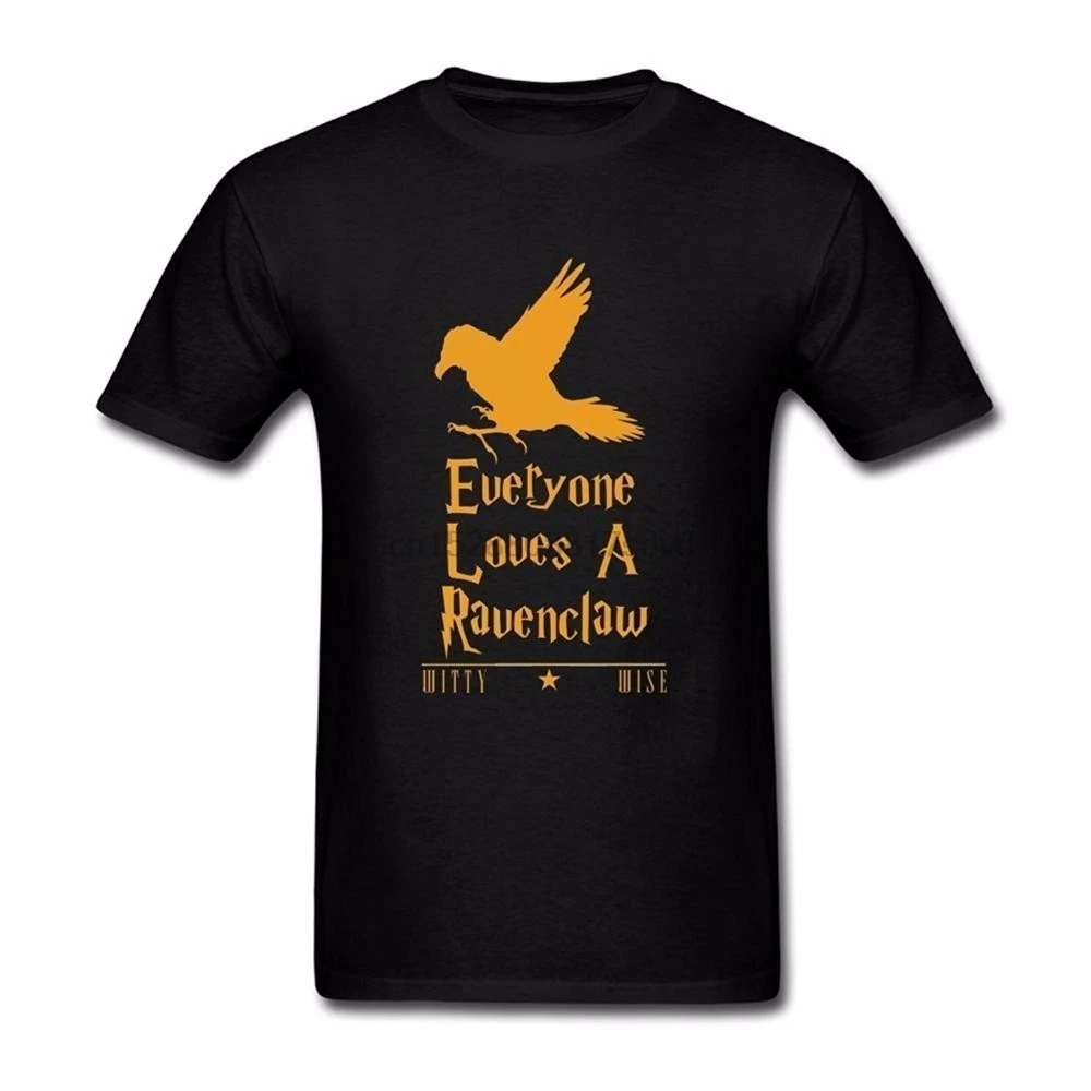 Новая футболка мужская брендовая одежда Nigikala летняя каждый любит Ravenclaw