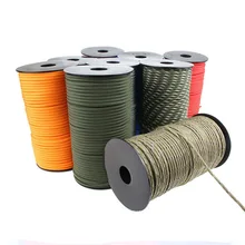 Noble Eagle 100M 550 Military Standard 7-Core Paracord Rope 4mm Outdoor Parachute Cord Survival Umbrella Tent Lanyard Strap