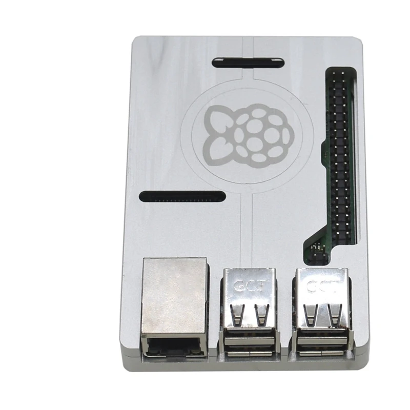 3 в 1 для Raspberry Pi 3 Model B+(плюс)+ ЧПУ Алюминий чехол с выходом 5V 2.5A Мощность адаптер Наборы штепсельная вилка американского стандарта-SCLL