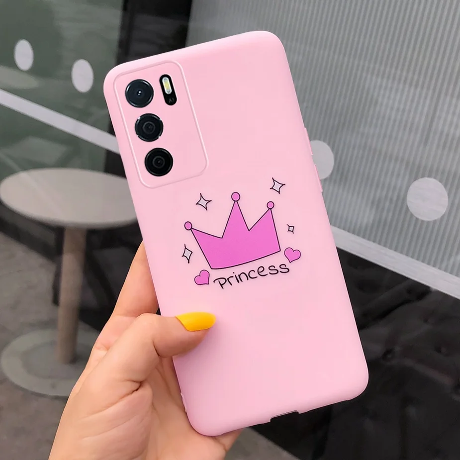 cases for oppo cases For Oppo A16 A16s Case CPH2269 Soft Silicone Stylish Candy Painted Cover For Oppo A16 OppoA16 S A54s Case Oppo A 16 s Coque Capa cases for oppo cases