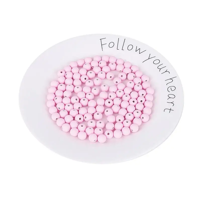 Pink 250 шт самодельные бусины ручной работы, Мини Круглые бусины ручной работы, аксессуары для бисера - Цвет: Pink