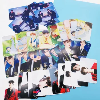 

11pcs/set New Arrival K-pop X1 Cards Multi-color Version Empathy Paper Self Made Photo Card Autograph Photocard