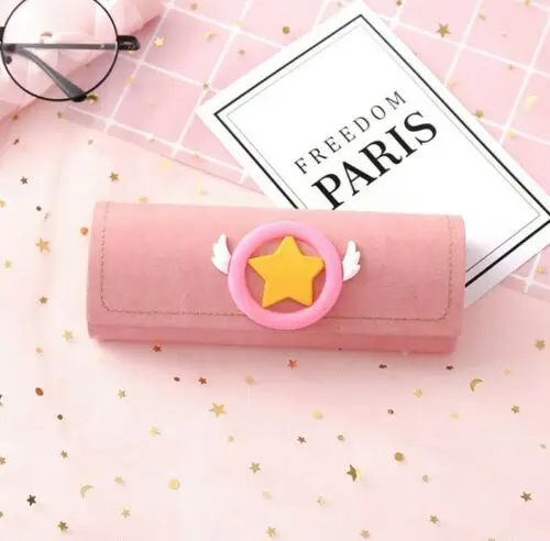 Карта Captor Sakura крыло путешествия глаз очки коробка сумка очки чехол Аксессуары подарок