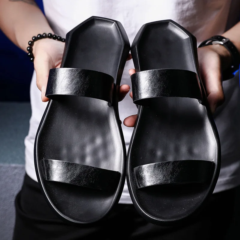 

2018 New Style Slipper Fashion Man Fashion Outer Wear Beach Sandals Versatile Men Outdoor Anti-slip Summer Sandals