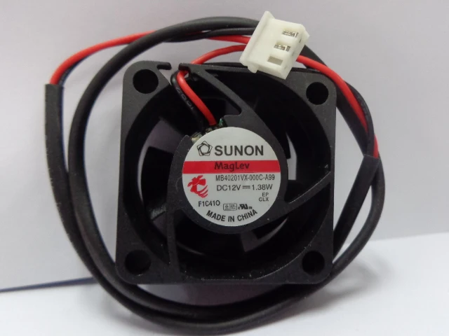 Zyvpee 40x40x20 мм MB40202VX-000C-A99 4 см 12V 1,54 W MB40201VX-000C-A99 40 мм 1,38 Вт 2 провода видео-телефон двери 4020 Вентилятор охлаждения…