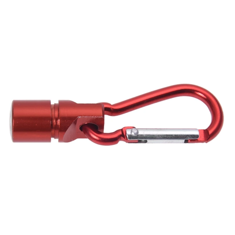 4 Red Aluminum Dog Cat Pet Safety Flashing Flash LED Light Collar Tag Waterproof