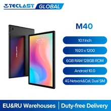 Tablet 1920x1200 Network Dual-Wifi Octa-Core Teclast M40 Android 10 Type-C PC 4G 6GB