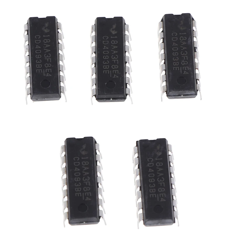 10 шт. CD4093BE DIP14 CD4093 DIP 4093 DIP-14 4093BE новое и оригинальное IC