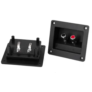 

2pcs Speaker Box Push Spring Type Binding Post Terminal Connector