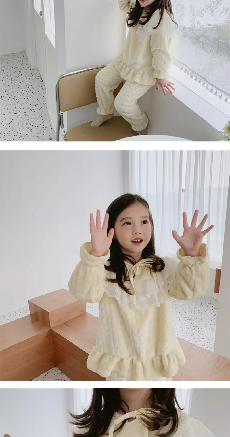 儿童保暖睡衣_秋冬季男女童法兰绒套装家居服秋装卫衣套装儿童保暖---阿里巴巴_07
