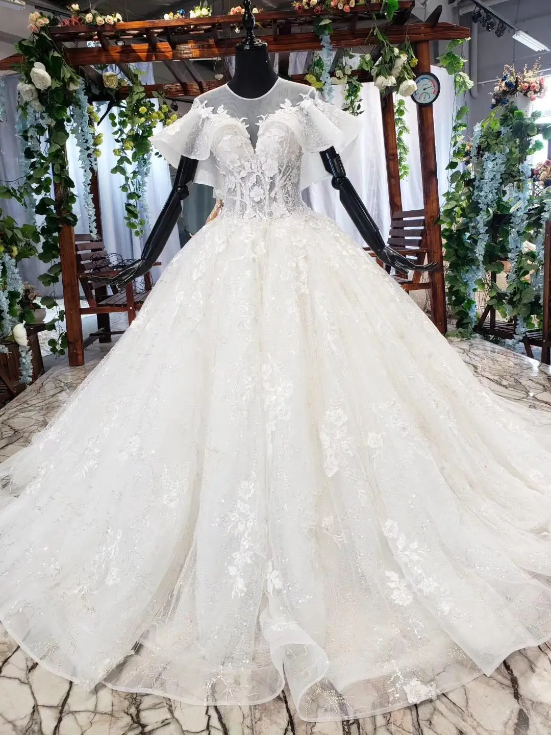 Vestido De Novia, свадебные платья из тюля с аппликацией и кружевом, винтажное платье без рукавов со шнуровкой на спине, простые свадебные платья - Цвет: light champagne