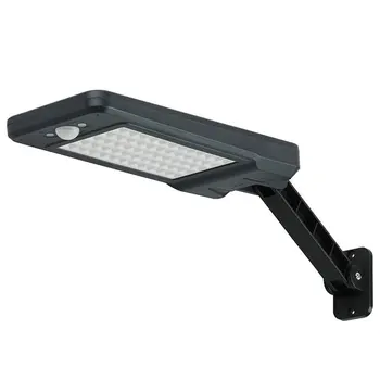 

Solar Power Motion Sensor Light Outdoor Waterproof Lighting For Garden Wall 60 leds Remote Control Street Solar Lamp