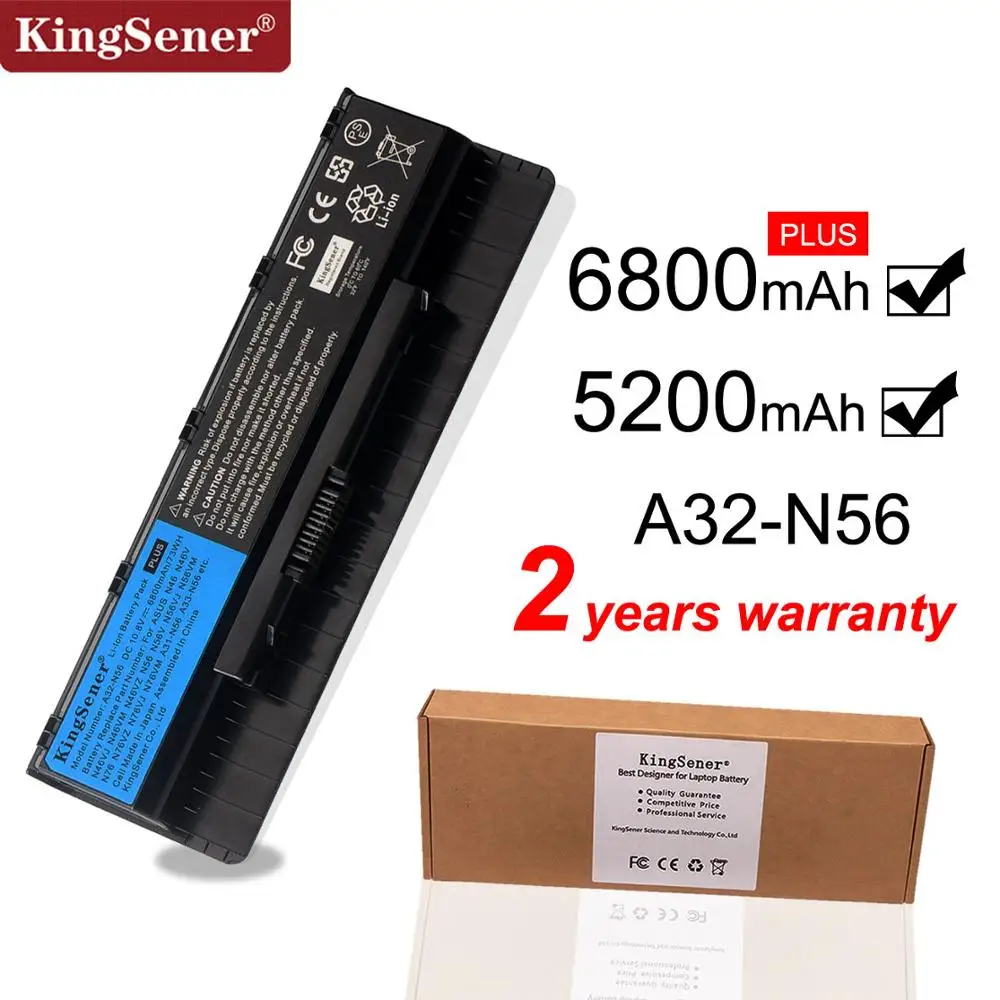 Аккумулятор Kingsener A32 N56 для ноутбука ASUS|battery for asus|a32-n56 batterybattery a32-n56 |