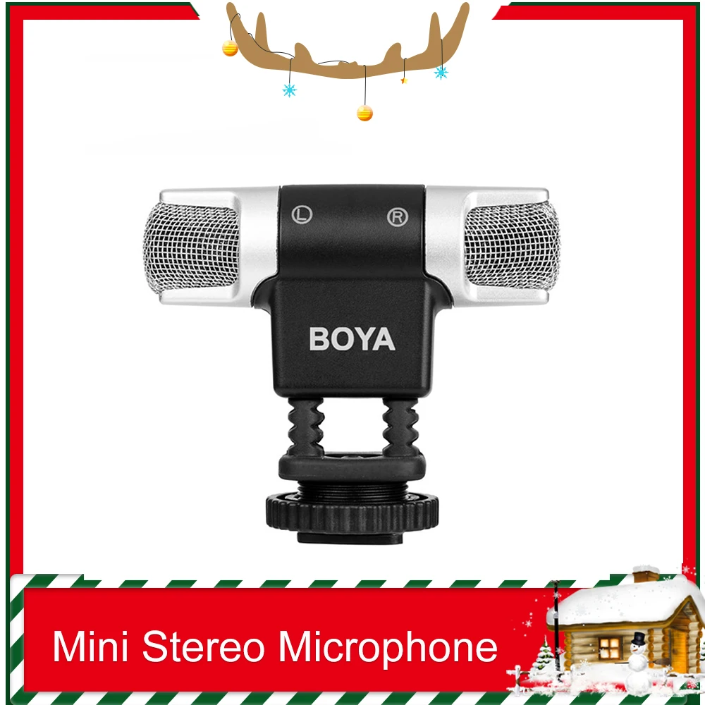 BOYA BY MM3 двойной головы Bluetooth динамик Стерео bluetooth Запись конденсаторный микрофон для iPhone Android смартфон