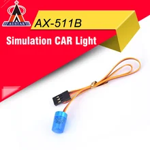 AUSTAR AX-511B Circular Ultra Bright LED Light Blue Strobing-blasting Flashing Fast-slow Rotating Mode for RC Car Model