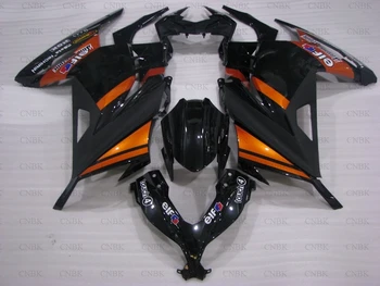 

Plastic Fairings for Zx300r 2016 for Kawasaki Zx300r Fairing 2014 EX300 Abs Fairing 2013 - 2017 Black Orange Gold