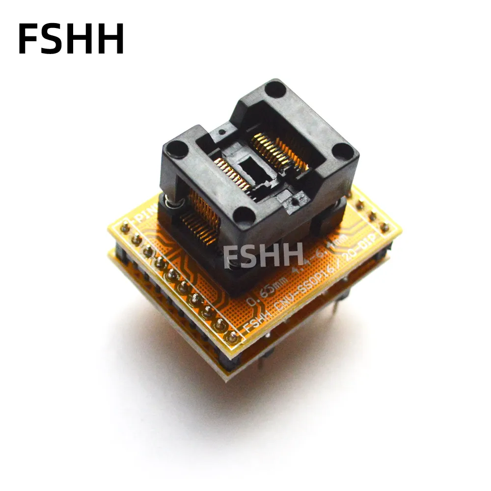 OTS-20-0.65-01  CNV-SSOP20-DIP α׷  TSSOP20 DIP20 IC ׽Ʈ    0.65mm