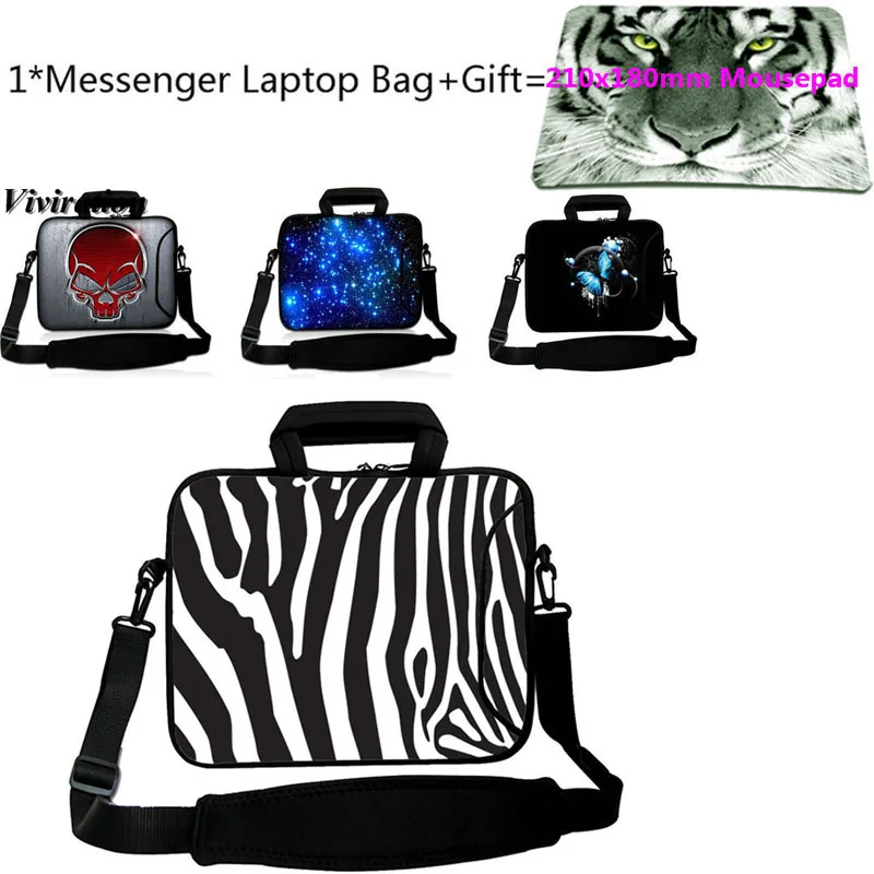 

For HUAWEI MediaPad M3 Lite 10 Xiaomi Mi Pad 4 Plus 10.1 Sleeve Messenger Laptop Bag 10 12 13 14 15 17 Neoprene Case + Mousepad