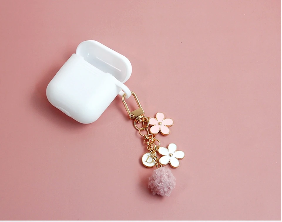 Милый корейский ромашка розовый шар декоративный ремень для iPhone samsung ключи мобильный телефон ремень Висячие веревки телефон шарм популярные подарки