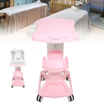 

100kg Portable Load Bearing Beauty Salon Trolley Rolling Cart Beauty Spa Tool Accessories for Home Beauty Salon Spa Barbershop