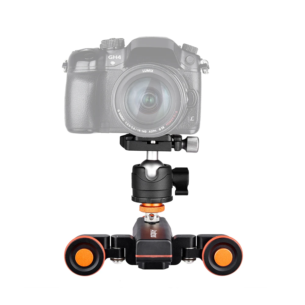 Andoer L4 PRO механизированная камера видео Долли электрический трек слайдер беспроводной пульт дистанционного управления шариковая головка адаптер для Canon Nikon sony