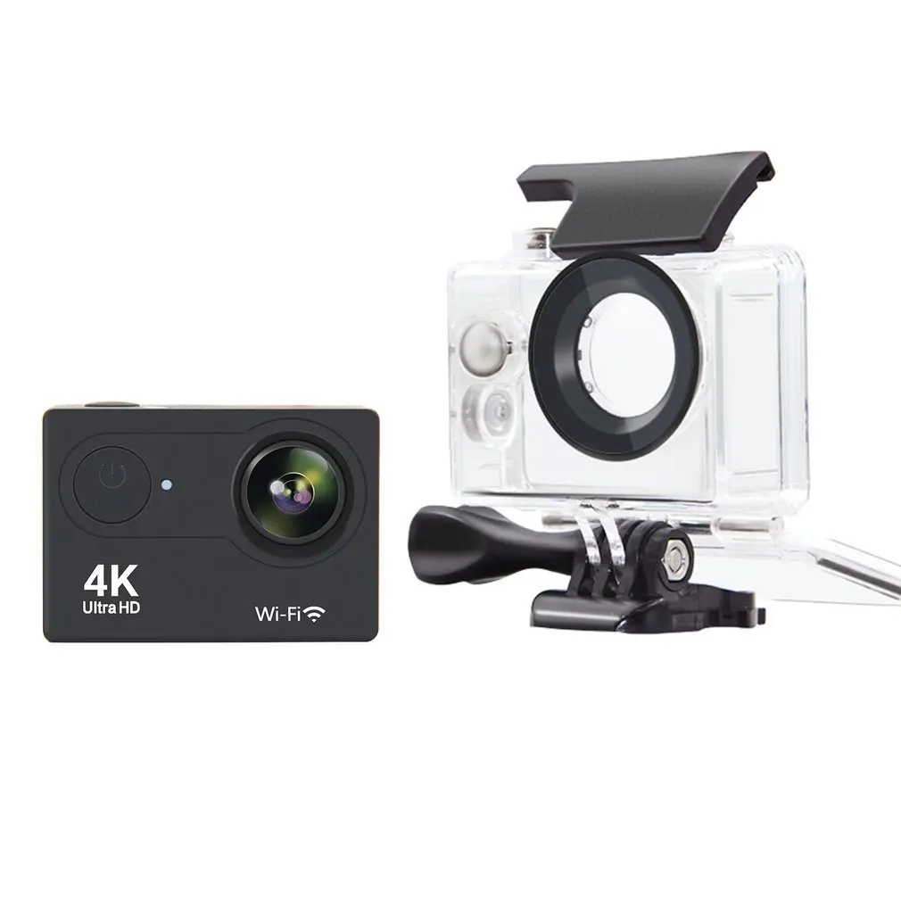 H9 портативная мини Ультра Full HD 4K водонепроницаемая Спортивная камера 30M Wi-Fi экшн видеокамера 2 дюйма ЖК-дисплей 170 градусов широкий угол обзора