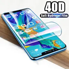 Película protetora em honra vista 10 hidrogel para huawei honer view10 v10 v 10 protetor de tela filme huawey huwei hawei não vidro