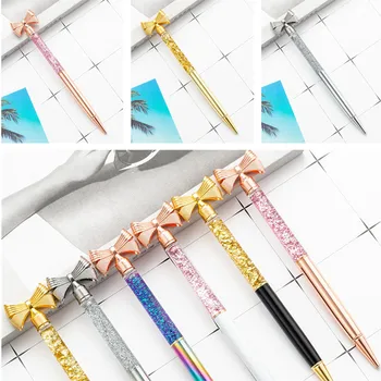 

New Bow Metal Pen Baby Shower Bride To Be Wedding Decoration Bachelorette Party Decor Birthday Party Decorations Kids Gifts
