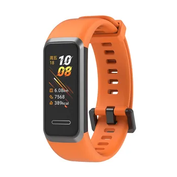 

Soft Sports Silicone Strap Replacement Wrist Band For Huawei 4 Smart Watch Band Silicone Sports Bracelet Replacement Wristband