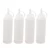 4шт Squeeze Squirt Бутылки Приправы Салат Соус Диспенсер Кетчуп Cruet