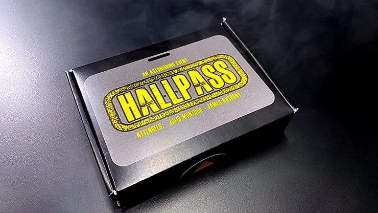 HALLPASS by Julio Montoro Magic Tricks Gimmicks Props Vanish Magia Magician Close Up Illusions Fun Pass Through Magie | Игрушки и хобби
