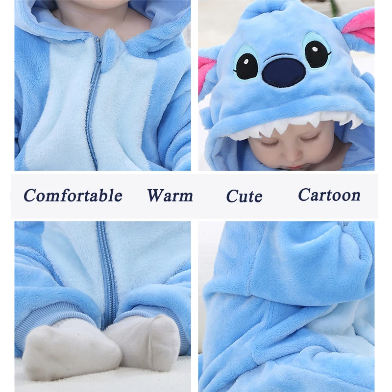 Детские кигуруми Onesie детские комбинезоны мультфильм животное панды фланелевый костюм для косплея пижамы для маленьких мальчиков и девочек