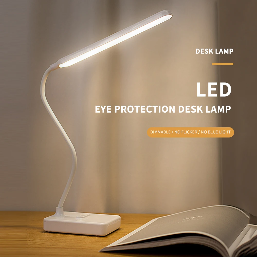 

Desk Lamp Touch Table Lamps For Living Room Desktop Foldable Dimmable Eye Protection Study Lamp Led Light насолная лампа