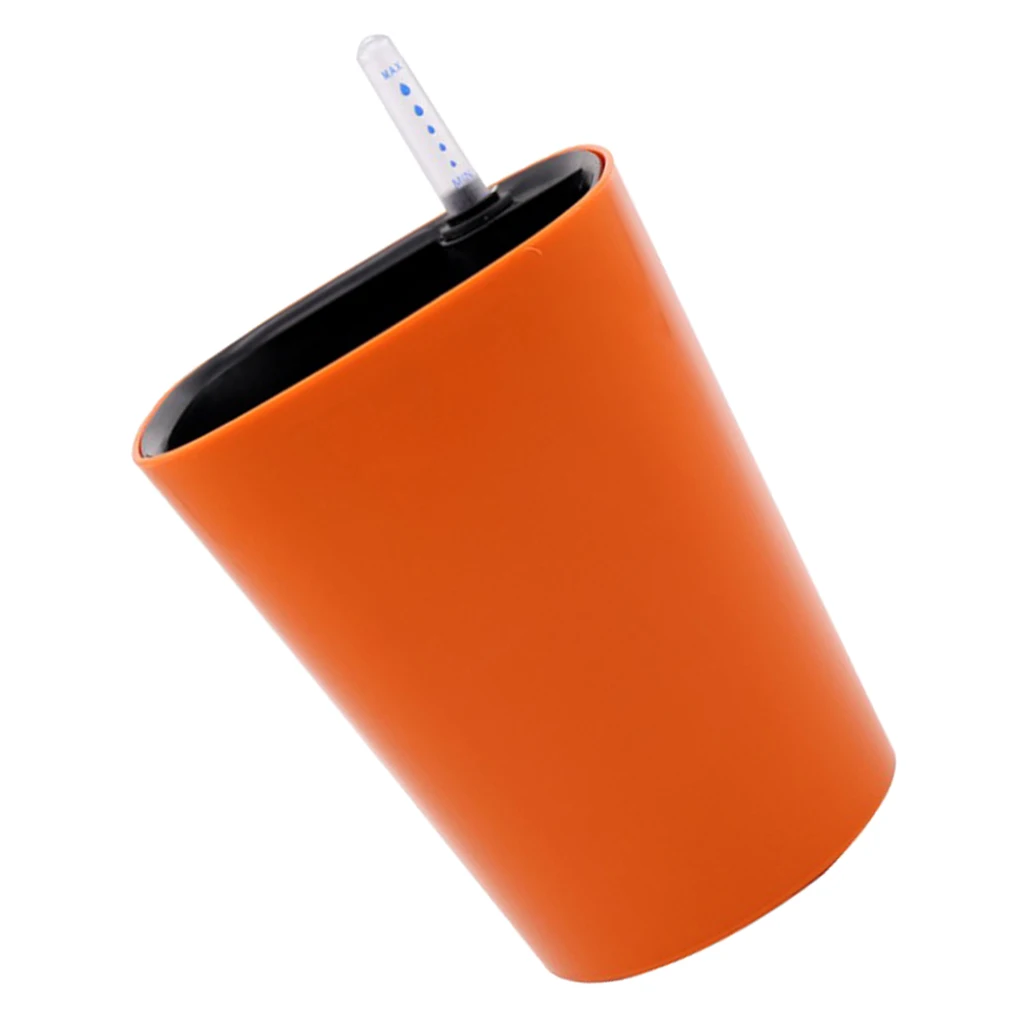 Self Watering Planter with Water Level Indicator, Indoor Garden Flower Pot, Countertop Garden Grows for Organic Herbs Flowers