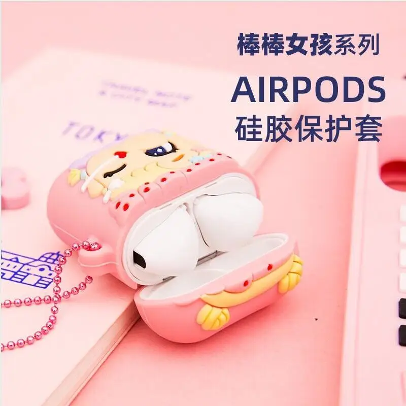 Bentoy Milkjoy Кошелек для монет для девочек милые наушники пакет Airpods держатель сумка хлопок конфеты путешествия Примечание подарок кулон Silical милая сумка