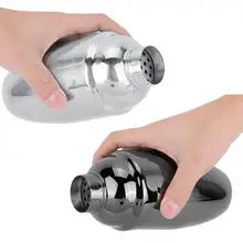 Модный Нержавеющая сталь Бостонский шейкер для коктейлей тряски панели инструментов принадлежности