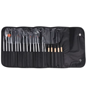 

1 Set of 20Pcs Nail Art Pen Brush Nail Painting Tool Dotting Pen Carving Sequined Rods Drawing Manicure Tools (Assorted Color)