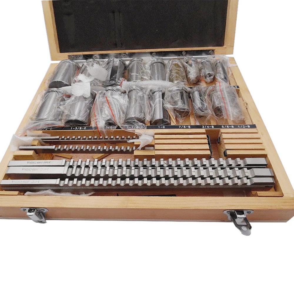 Набор инструментов для ключей HSS Groove keyway 30 шт. набор метания 5 1/2 '' 1 1/2'' 18