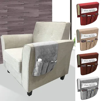 

Bedside Bed Organizer Hanging Storage Bag with Multiple Pockets Magazine Books Holder for Home Sofa J8 #3