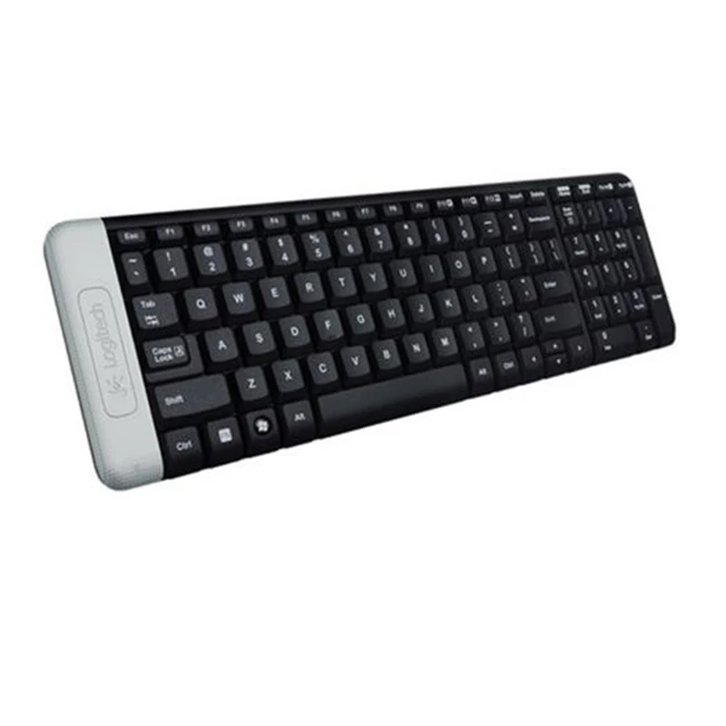 Новая оригинальная классическая настольная клавиатура logitech K230 USB, беспроводная стандартная клавиатура для настольного ПК