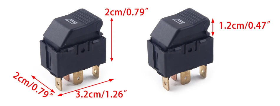 DWCX 5 Pins 7D0959855 Электрический Мощность переключатель окна панель кнопочного управления подходит для VW Transporter T4 1996-1999 2000 2001 2002 2003