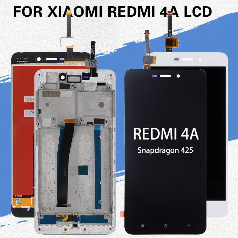 Скидка Dinamico 5,0 дюймов 4A дисплей для Xiaomi Redmi 4A ЖК панель с сенсорным экраном стекло дигитайзер в сборе с рамкой с инструментами
