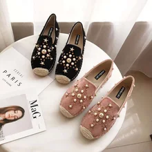 Женские лоферы; обувь черного цвета; женские балетки на плоской подошве; женская обувь на плоской подошве; женские эспадрильи; мокасины из пеньки; женская обувь с бантом; сезон весна