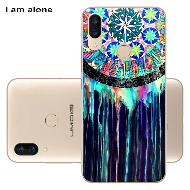 Solf TPU W42 Чехлы для телефонов Umidigi power 6,3 дюймов мягкие сумки из ТПУ мобильный мультфильм печатных для Umidigi power крышка - Цвет: Solf TPU W42