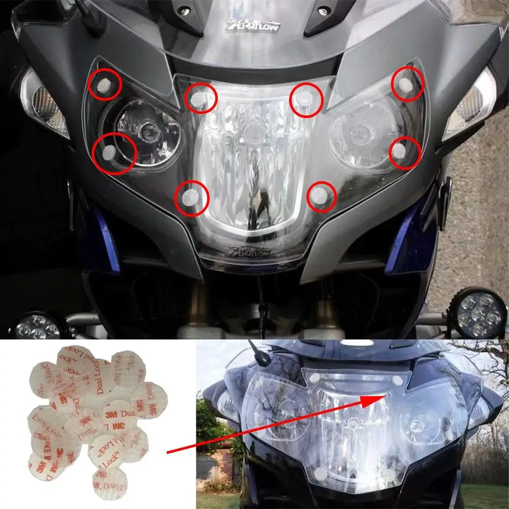 Headlight R1200RTモーターサイクルヘッドライトシールドカバーR1200RT 1420＆R1250RT 1920