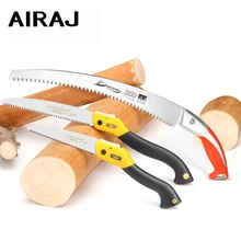 AIRAJ 7/8/11/14 дюймов складные пильные подходит для садовник отделка сад деревообрабатывающее обрезающее ручная пила для резки влажной древесины деревообрабатывающий пильный станок