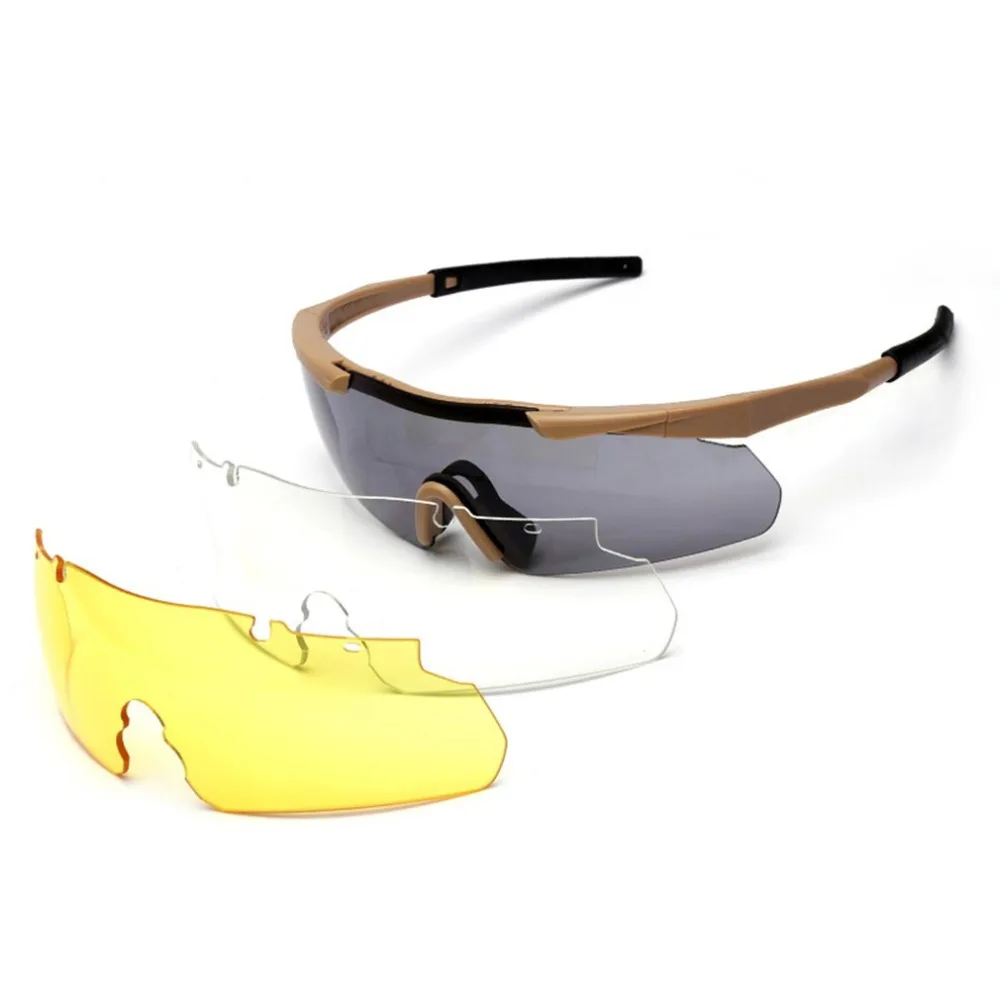 Cs тактические очки стрельба пуленепробиваемые очки Военные Вентиляторы ветрозащитные песочные очки альпинистские очки