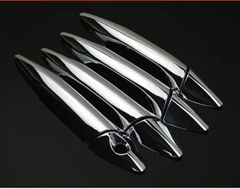 

ACCESSORIES 2011 2012 2013 2014 2015 FIT FOR HYUNDAI ELANTRA CHROME SIDE DOOR HANDLE BAR COVER CATCH TRIM MOLDING CAP MOULDING