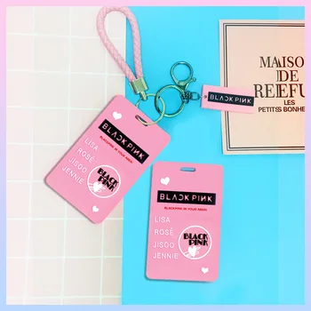 

KPOP Blackpink card holder key chain stationery set for fans collection blackpink kpop