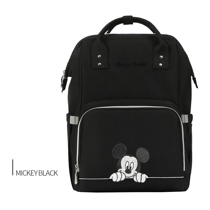 Sac à couches de bébé de grande capacité | Sac à bandoulière de maternité Disney Minnie de maman de marque sac de voyage pour Desinger, sac soins pour bébé